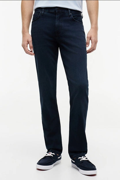 Tommy Hilfiger 39036 Core Denton Straight Fit Jean in Blue Black, front view
