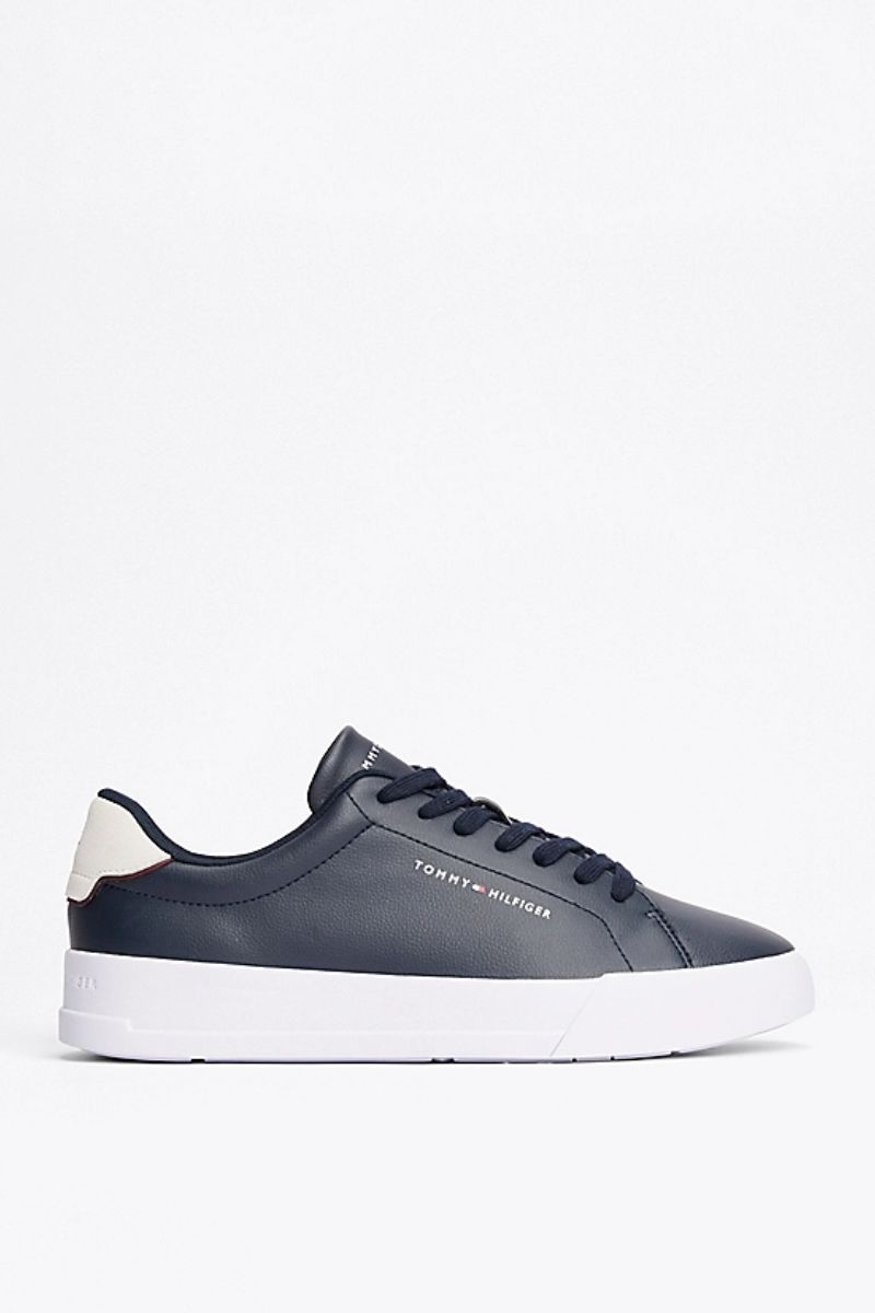 Tommy Hilfiger 5367 Court Leather Detail Navy