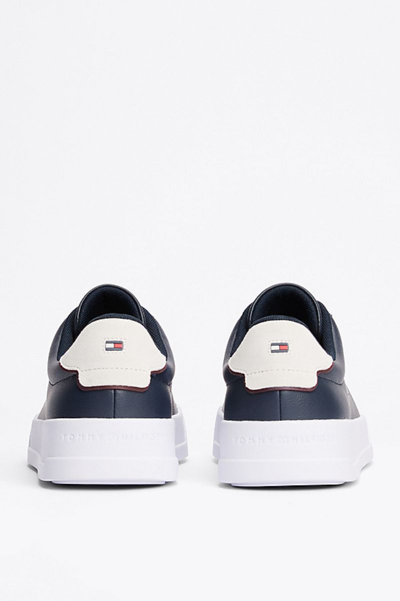 Tommy Hilfiger 5367 Court Leather Detail Navy