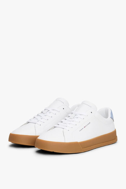 Tommy Hilfiger 5367 Court Leather Detail White