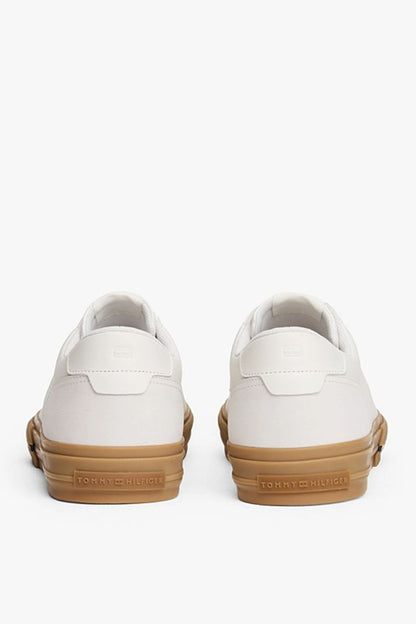 Tommy Hilfiger 5626 Hi Vulc Leather Ecru