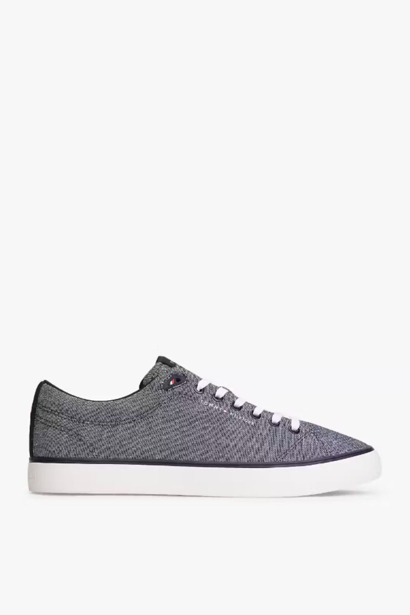 Tommy Hilfiger 5818 Hi Vulc Chambray Shoes Navy