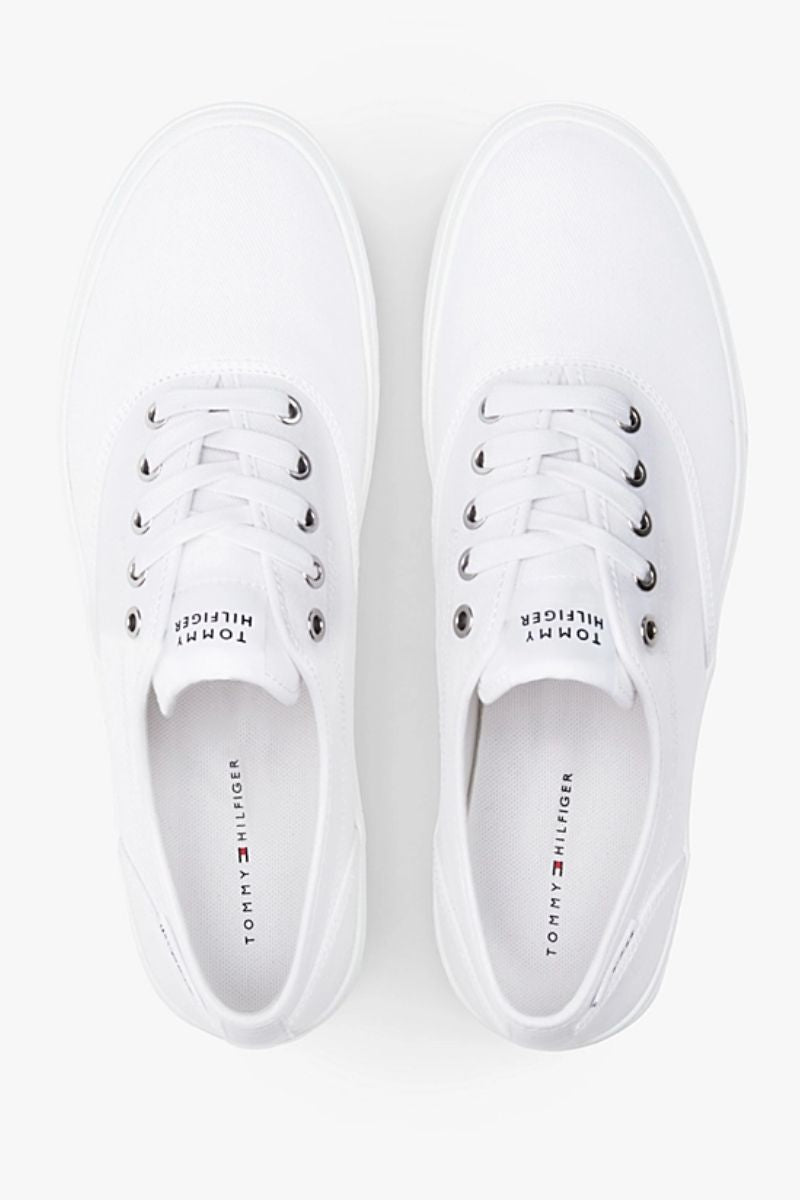 Tommy Hilfiger 5874 Vulc Cup Lace Shoes White
