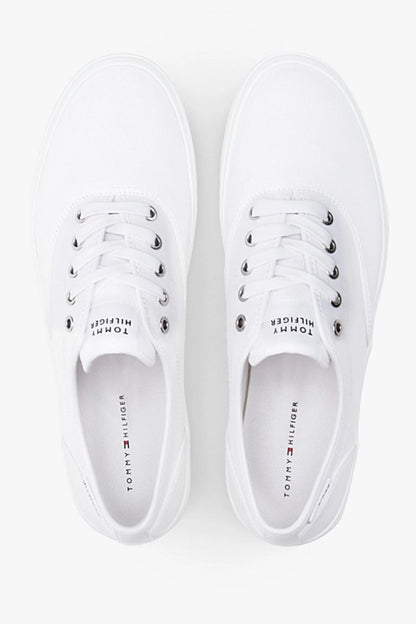 Tommy Hilfiger 5874 Vulc Cup Lace Shoes White