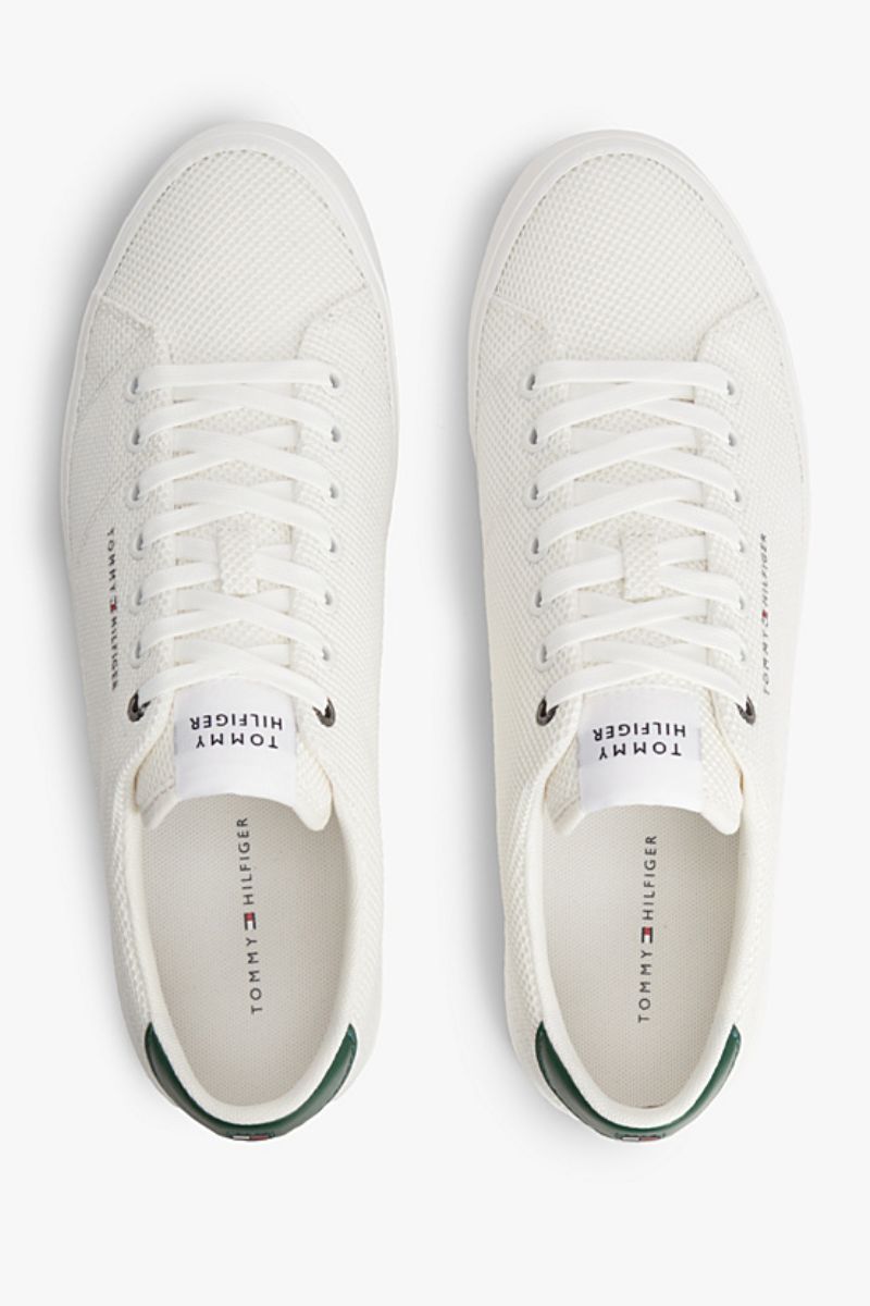 Tommy Hilfiger 5876 Hi Vulc Core Low Shoes Ecru