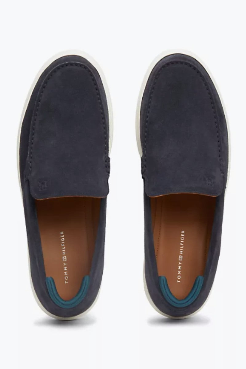 Tommy Hilfiger Casual Suede Slipon Navy