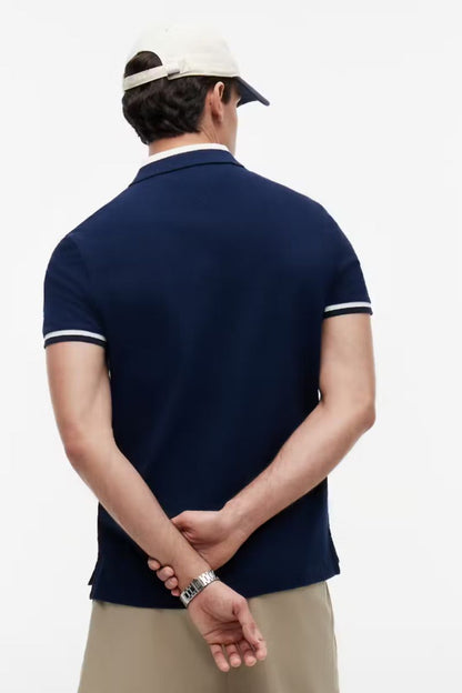 Tommy Hilfiger Contrast Collar Block Navy