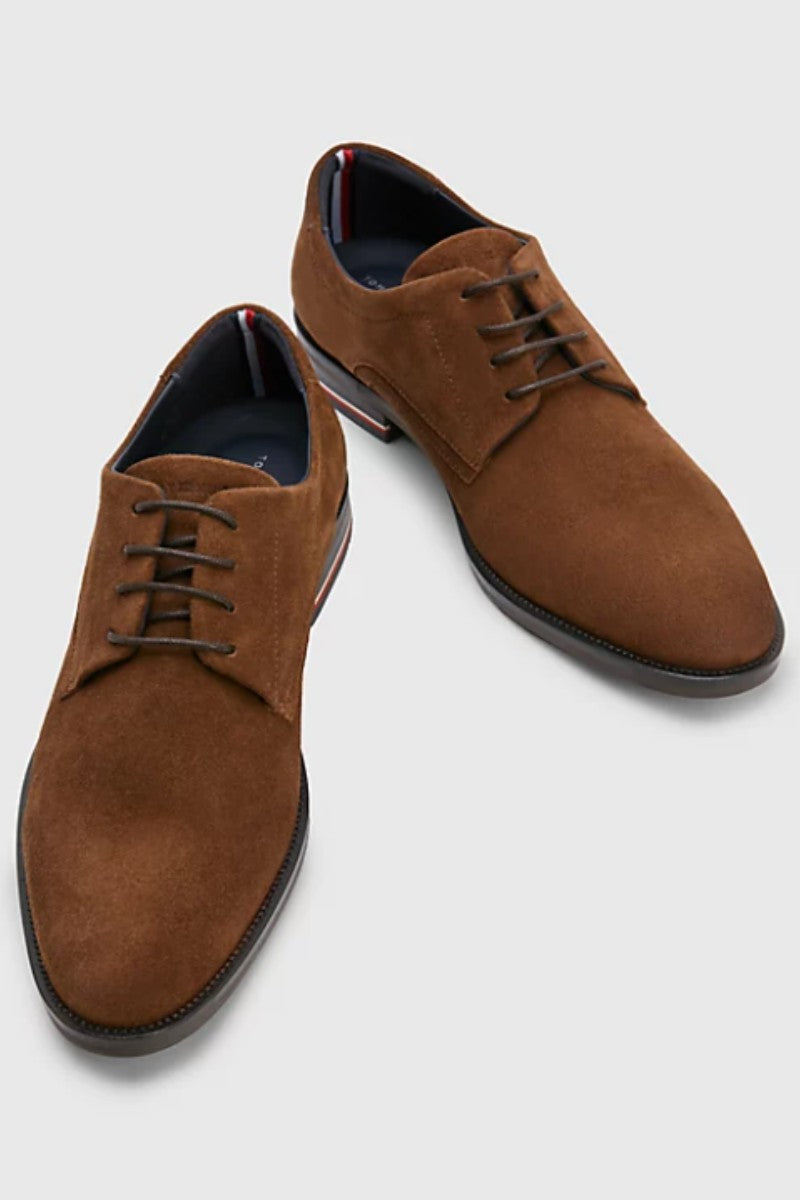 Tommy hilfiger brown clearance suede shoes