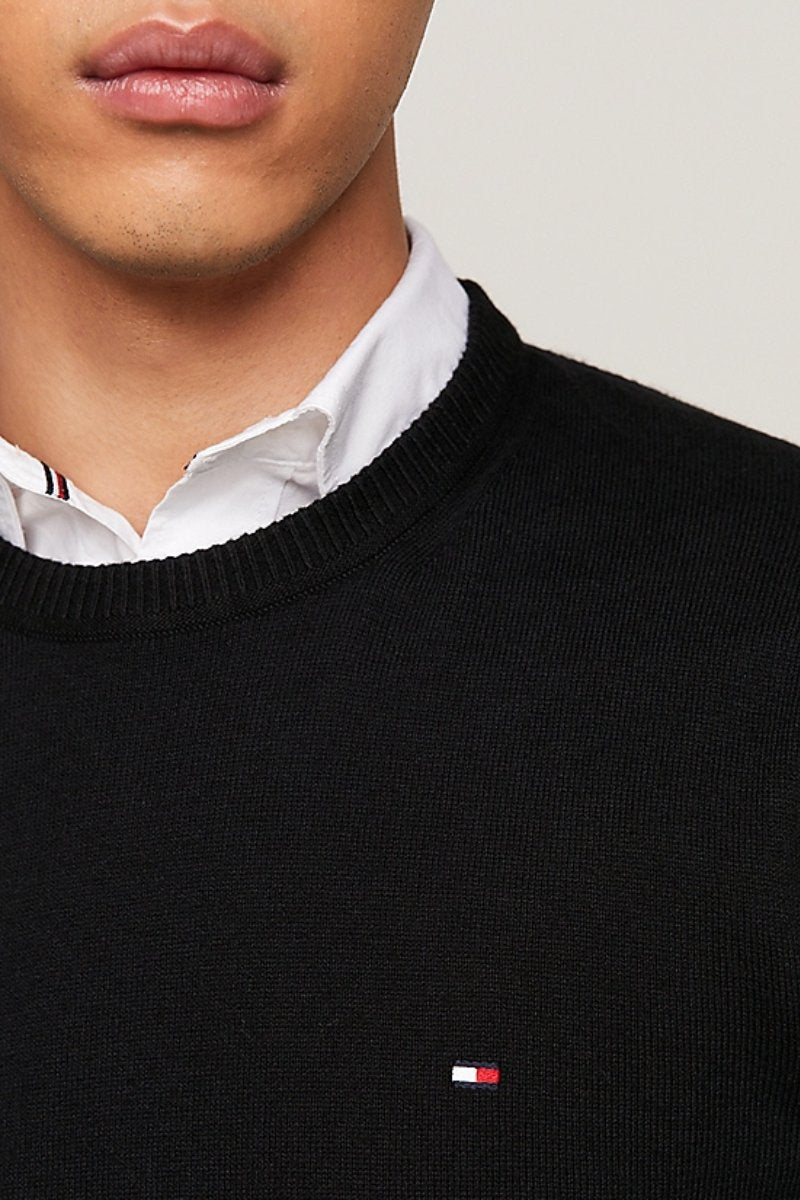 Tommy Hilfiger Pima Cotton Cashmere Black