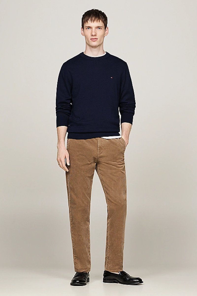 Tommy Hilfiger Pima Cotton Cashmere Navy