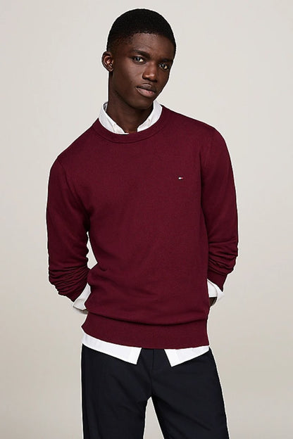 Tommy Hilfiger Pima Cotton Cashmere Rouge