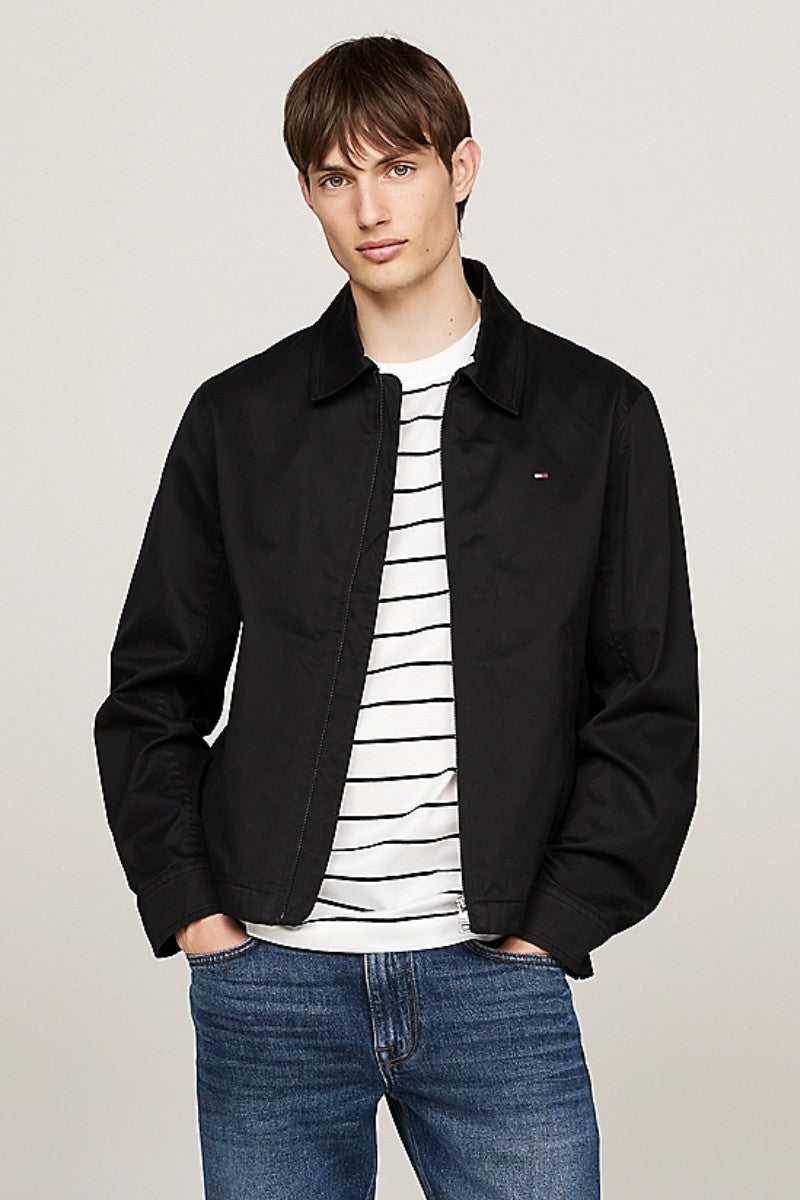 Tommy Hilfiger Cotton Ivy Jacket Black