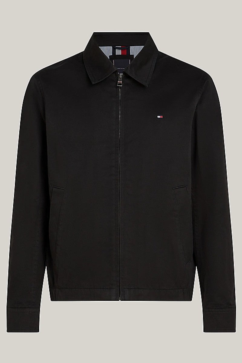 Tommy Hilfiger Cotton Ivy Jacket Black