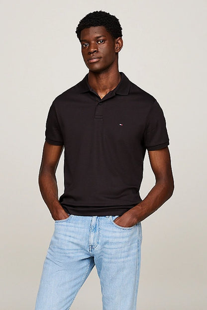 Tommy Hilfiger Liquid Cotton Polo Black