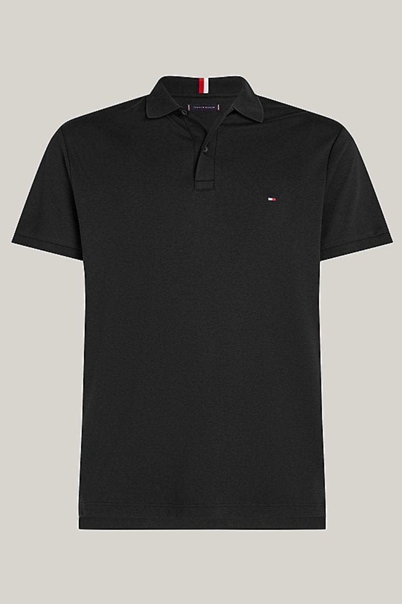 Tommy Hilfiger Liquid Cotton Polo Black