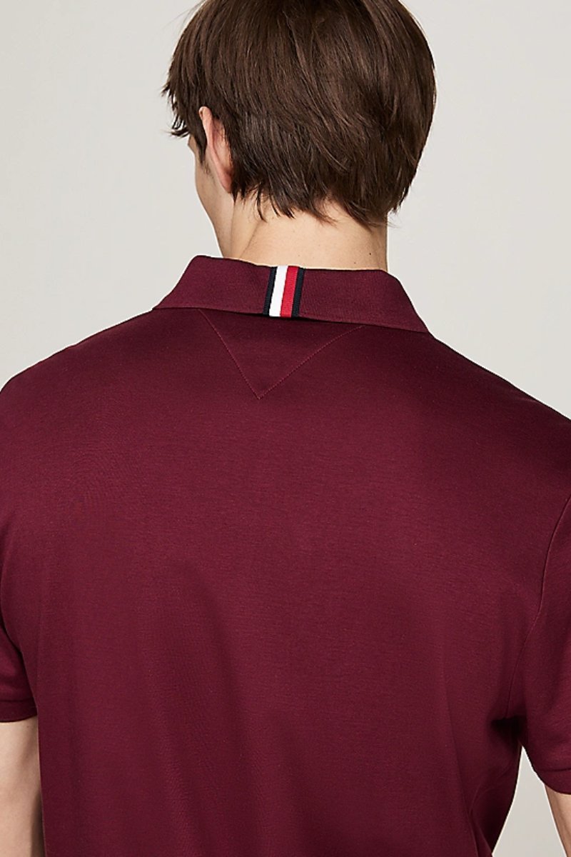 Tommy Hilfiger Liquid Cotton Polo Rouge