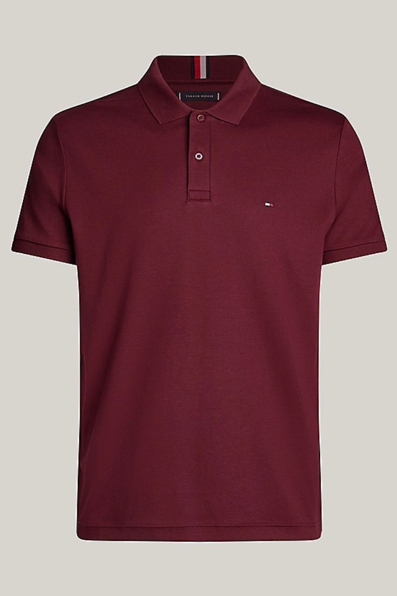 Tommy hilfiger polo rouge sale