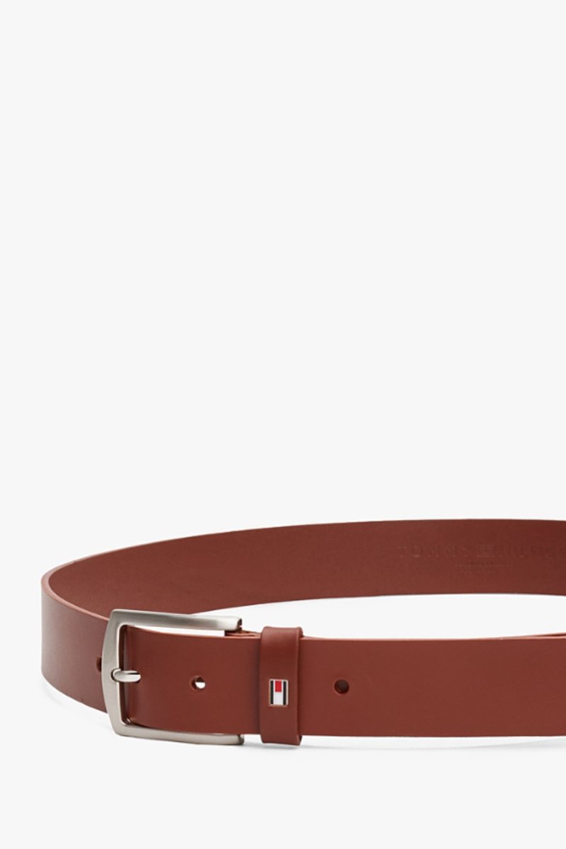 Tommy Hilfiger Denton 3.5 Belt Dark Tan