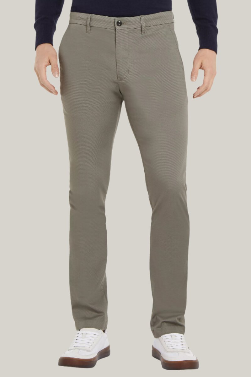 Tommy Hilfiger Denton Printed Chino Grey