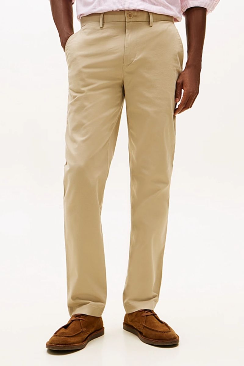 Tommy Hilfiger 28884 Denton Straight Fit 1985 Chino Batique Khaki