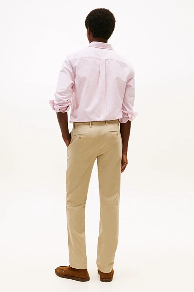 Tommy Hilfiger 28884 Denton Straight Fit 1985 Chino Batique Khaki — view 4