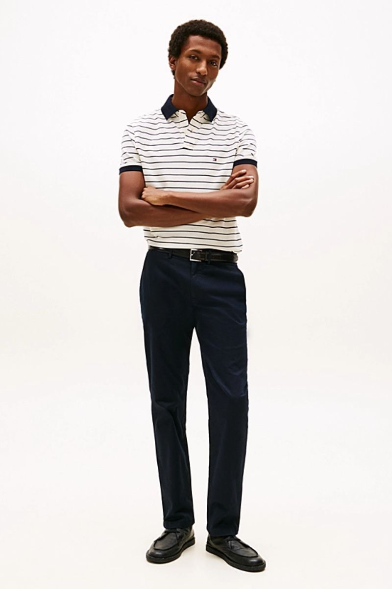 Tommy Hilfiger 28884 Denton Straight Fit 1985 Chino Navy — view 3