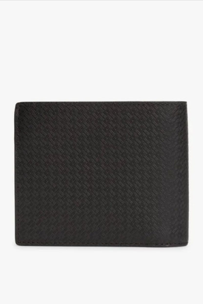 Tommy Hilfiger Embossed CC &amp; Coin Wallet Black