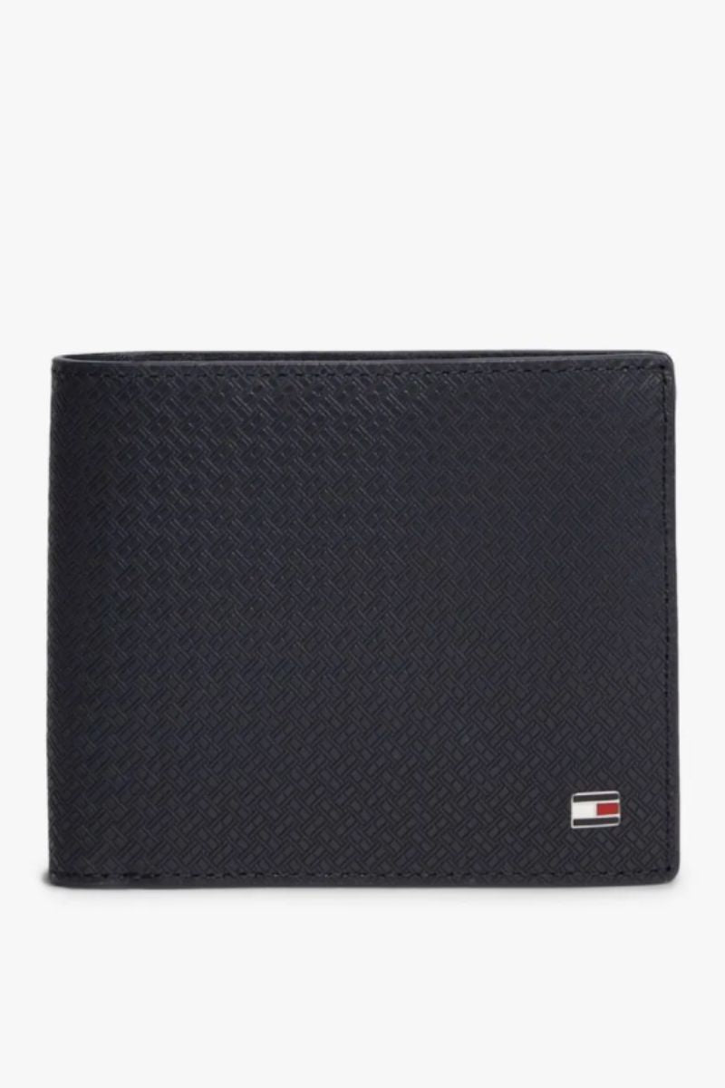 Tommy Hilfiger Embossed CC &amp; Coin Wallet Navy