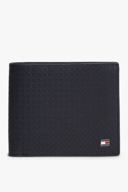 Tommy Hilfiger Embossed CC &amp; Coin Wallet Navy