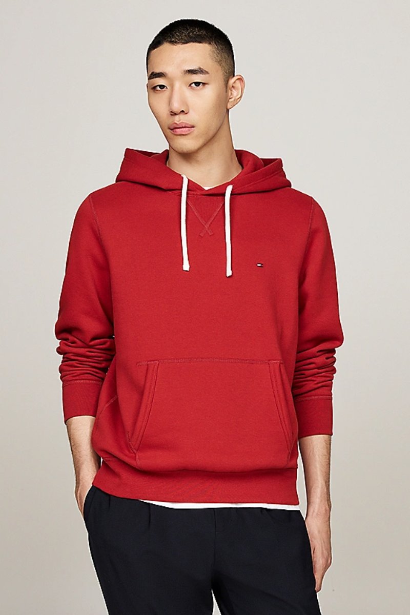 Tommy Hilfiger Fleece Hoodie Magma