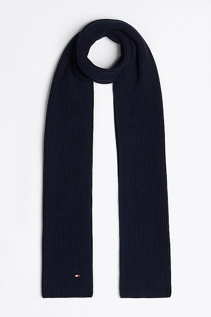 Tommy Hilfiger Flag Pima Scarf Navy