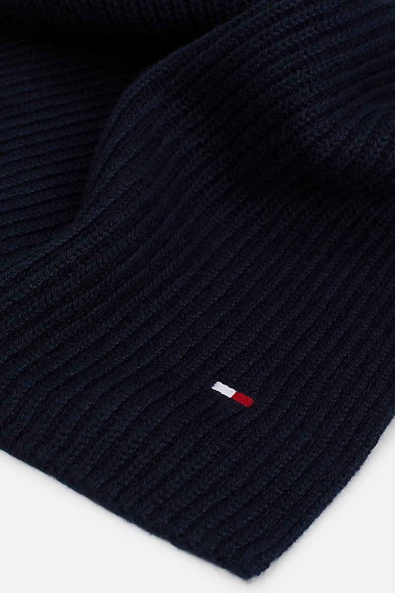 Tommy Hilfiger Flag Pima Scarf Navy