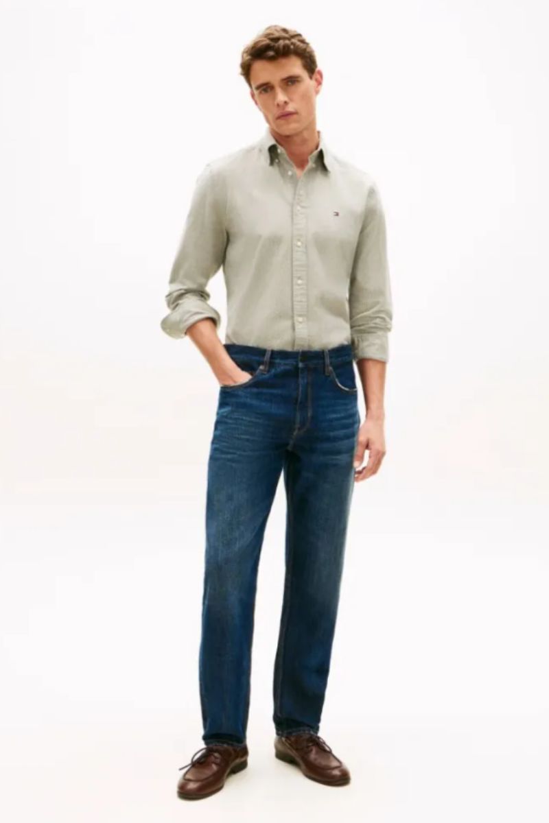 Tommy Hilfiger Flex Dobby Shirt Artichoke