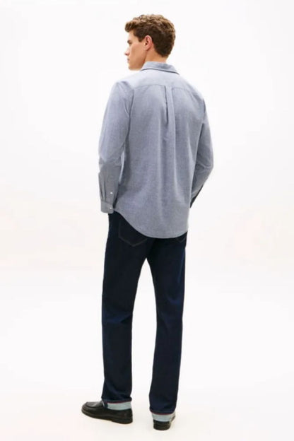 Tommy Hilfiger Flex Dobby Shirt Carbon Navy