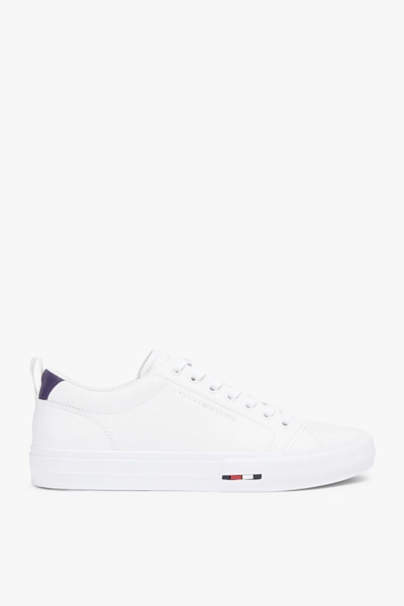 Tommy Hilfiger Harlem Street Leather Shoes White