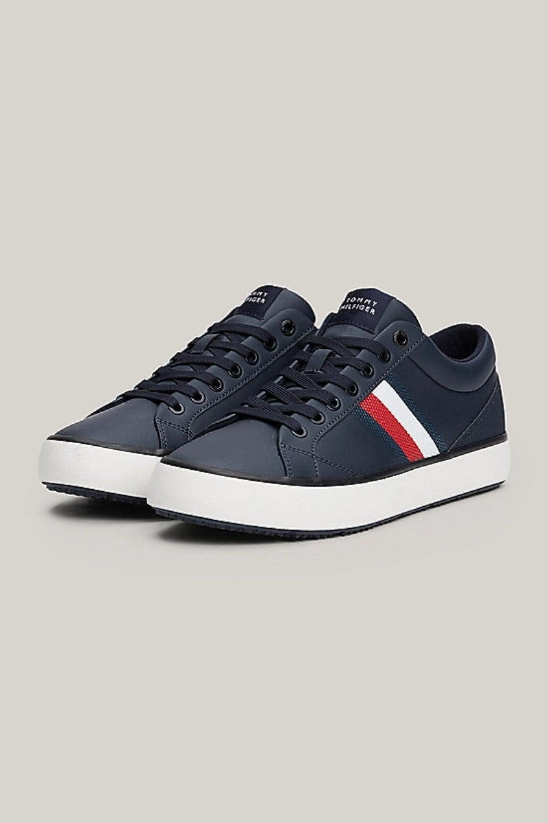 Tommy Hilfiger Hi Vulc Core Cleat Stripes