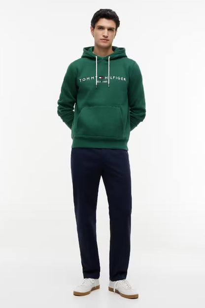 Tommy Hilfiger Logo Hoodie Street Green