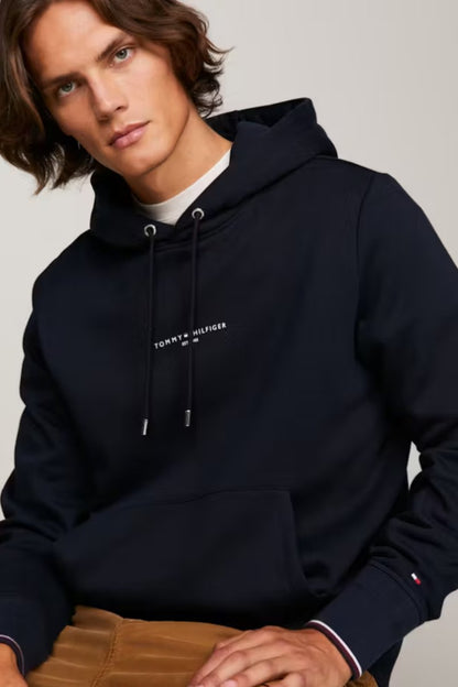 Tommy Hilfiger Logo Hood Tipped Navy