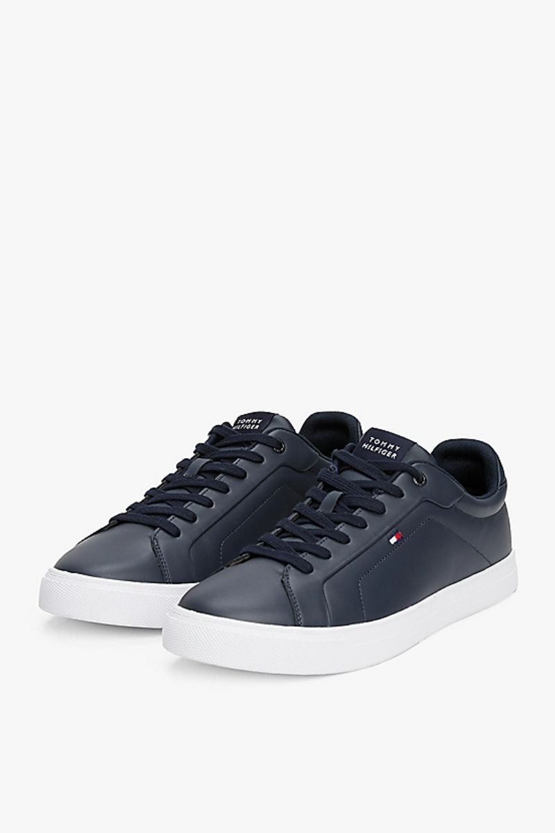 Tommy Hilfiger 5317 Icon Court Leather Shoe Navy