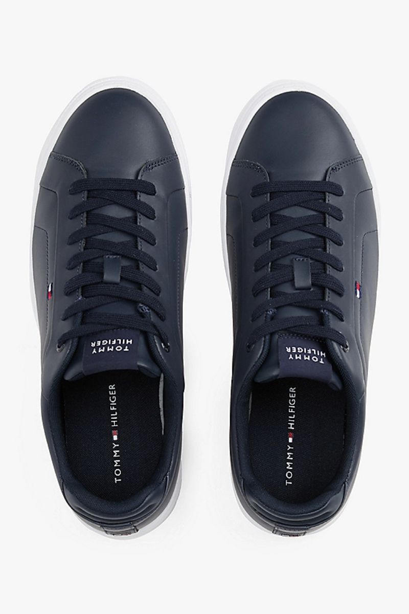 Tommy Hilfiger 5317 Icon Court Leather Shoe Navy