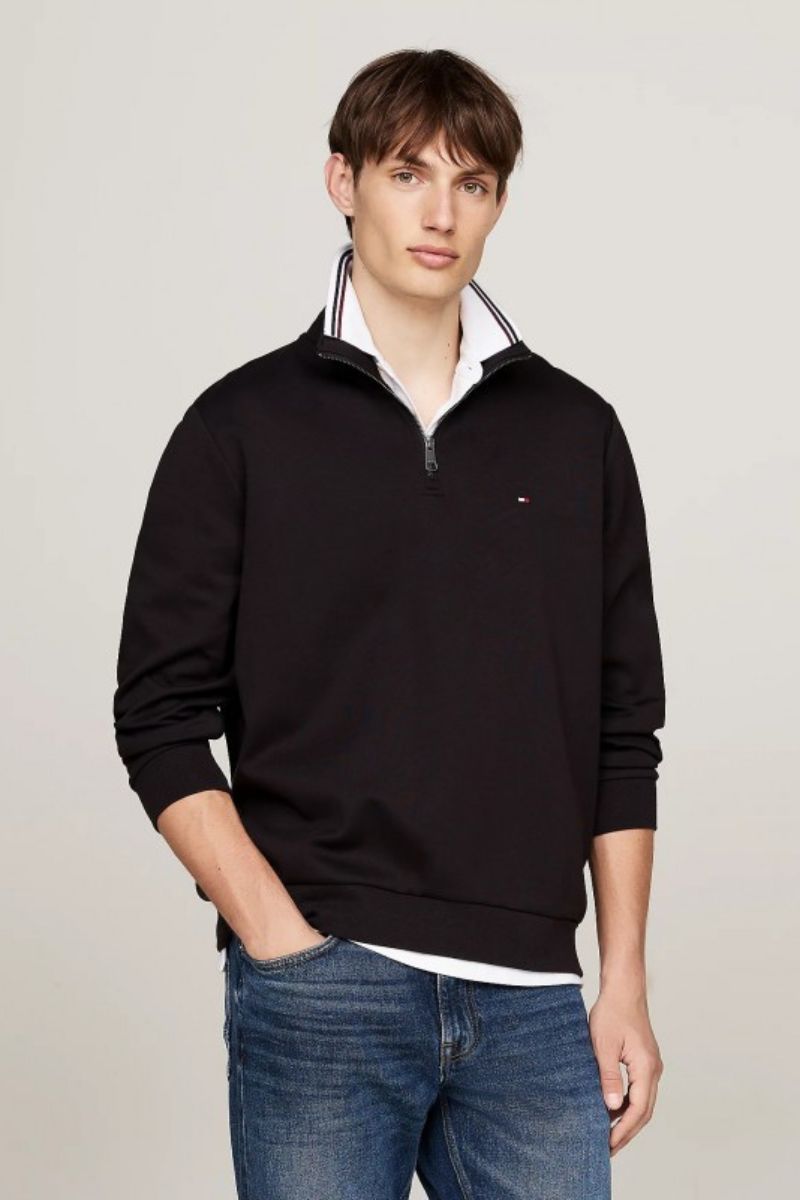 Tommy Hilfiger Ess Intechno Sweatshirt Black