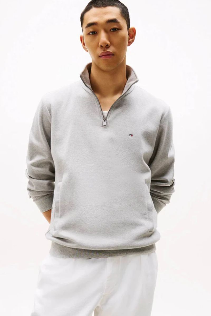 Tommy Hilfiger Ess Intechno Sweatshirt Light Grey