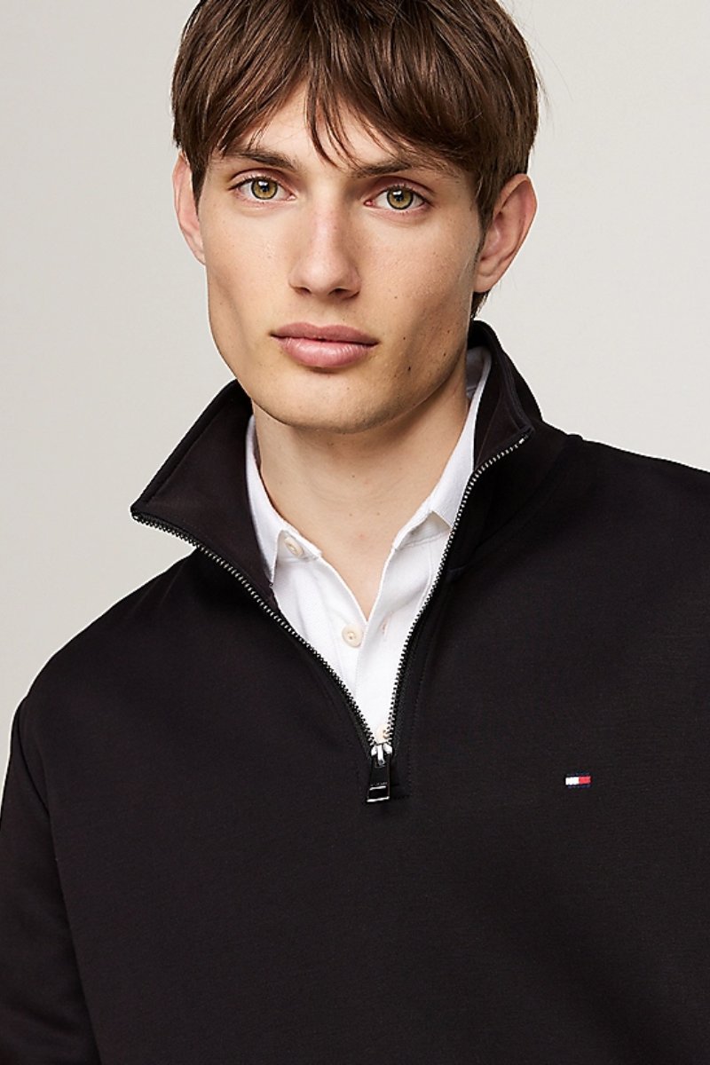 Tommy Hilfiger Intechno 1/4 Zip Black