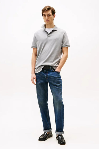 Tommy Hilfiger Liquid Cotton Polo Light Grey