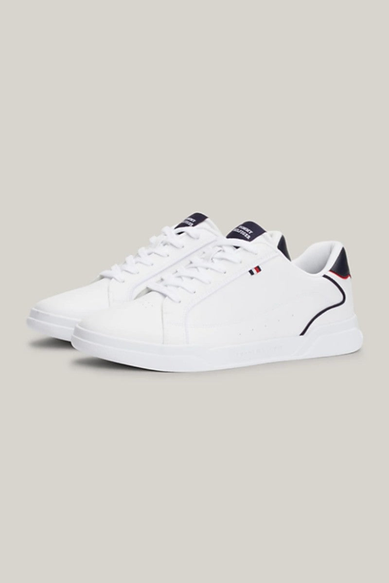 Tommy Hilfiger Lo Cup Leather Detail