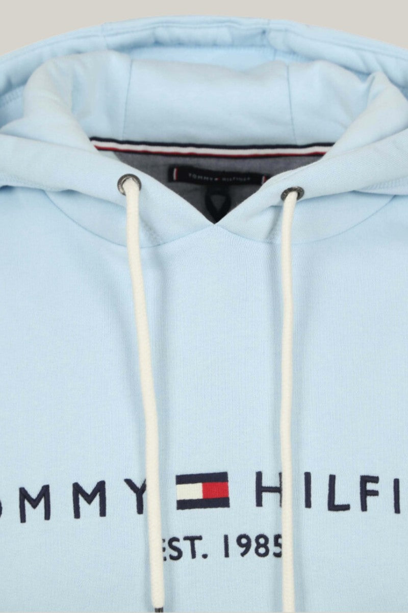 Tommy Hilfiger Logo Hoodie Blue