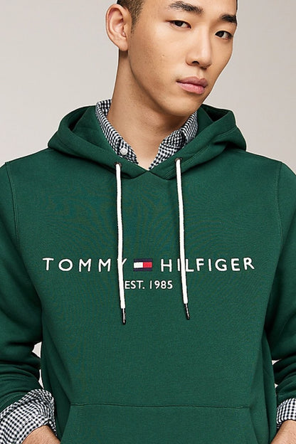 Tommy Hilfiger Logo Hoody Green