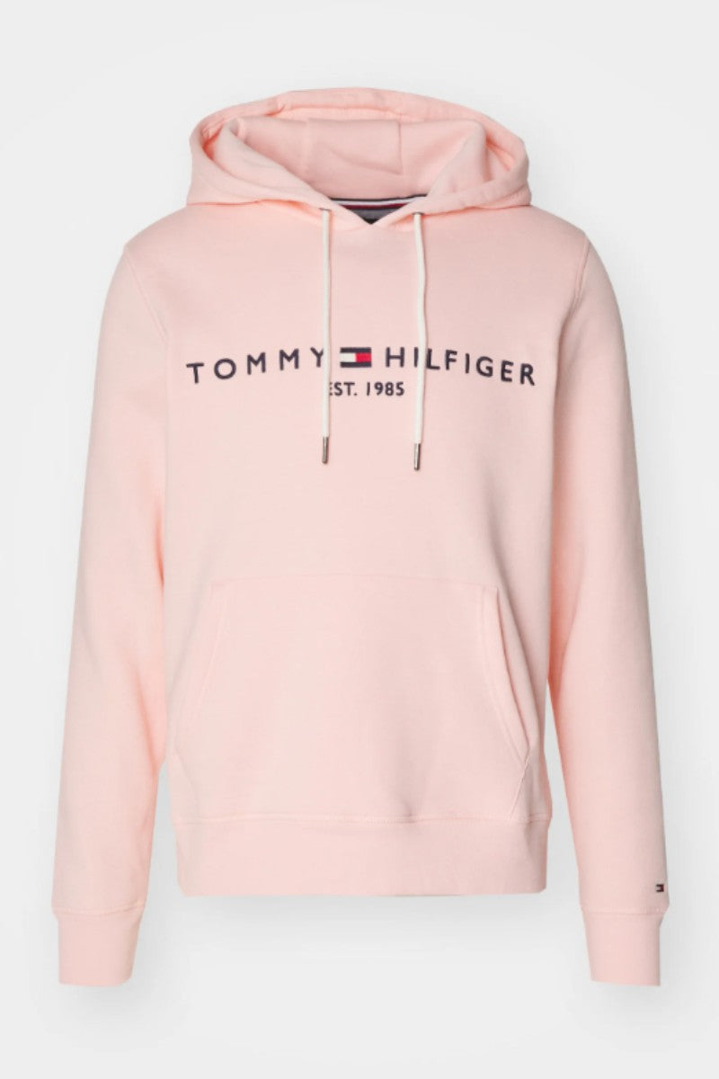 Tommy Hilfiger Logo Hoodie Pink