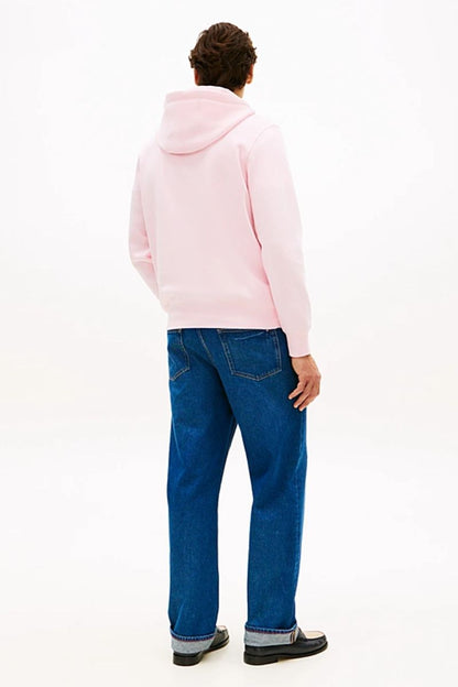 Tommy Hilfiger Logo Hoodie Pink Lily