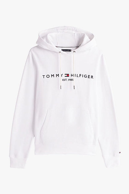 Tommy Hilfiger Logo Hoody White